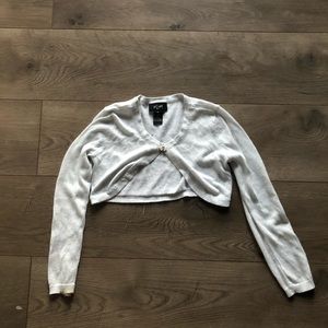 Silver dress cover up